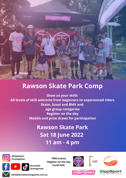 Rawson Skate Comp @ Rawson Skate Park